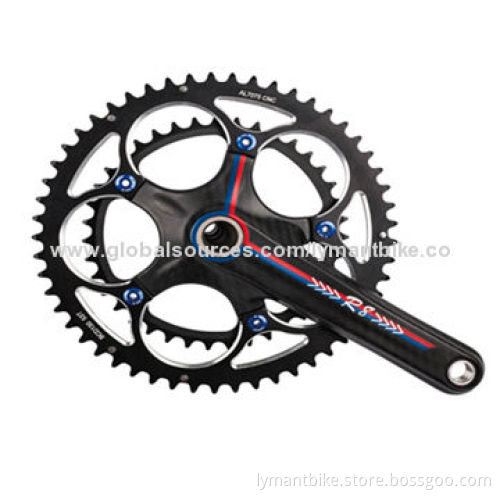 Bicycle chain wheel, made of full carbon